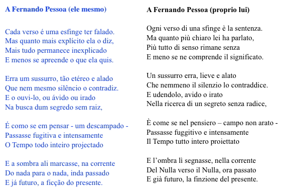 A Fernando Pessoa (ele mesmo)